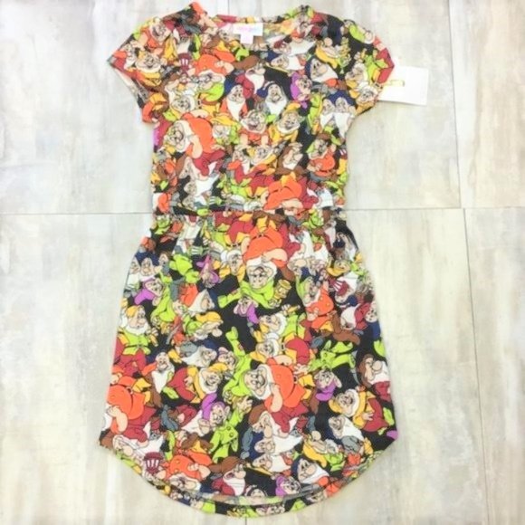 LuLaRoe Other - NWT  "Mae" Disney 7 Dwarf Dress 6